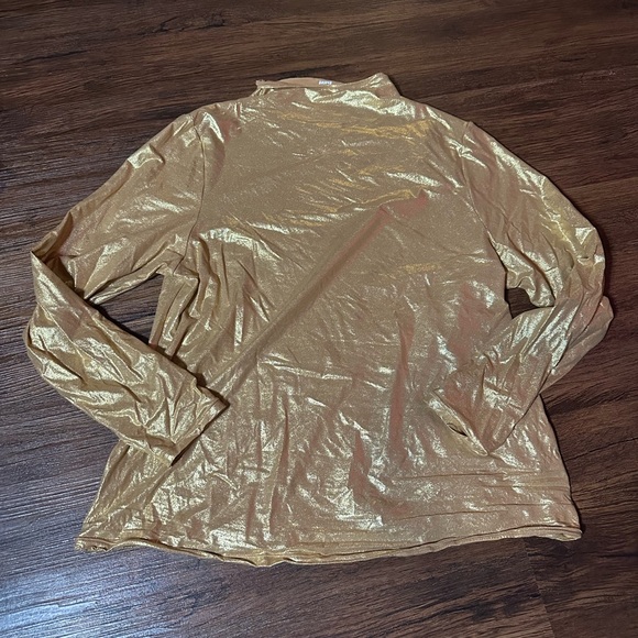 3X Skims Gold Long Sleeve Fits Everybody Top - Picture 5 of 8